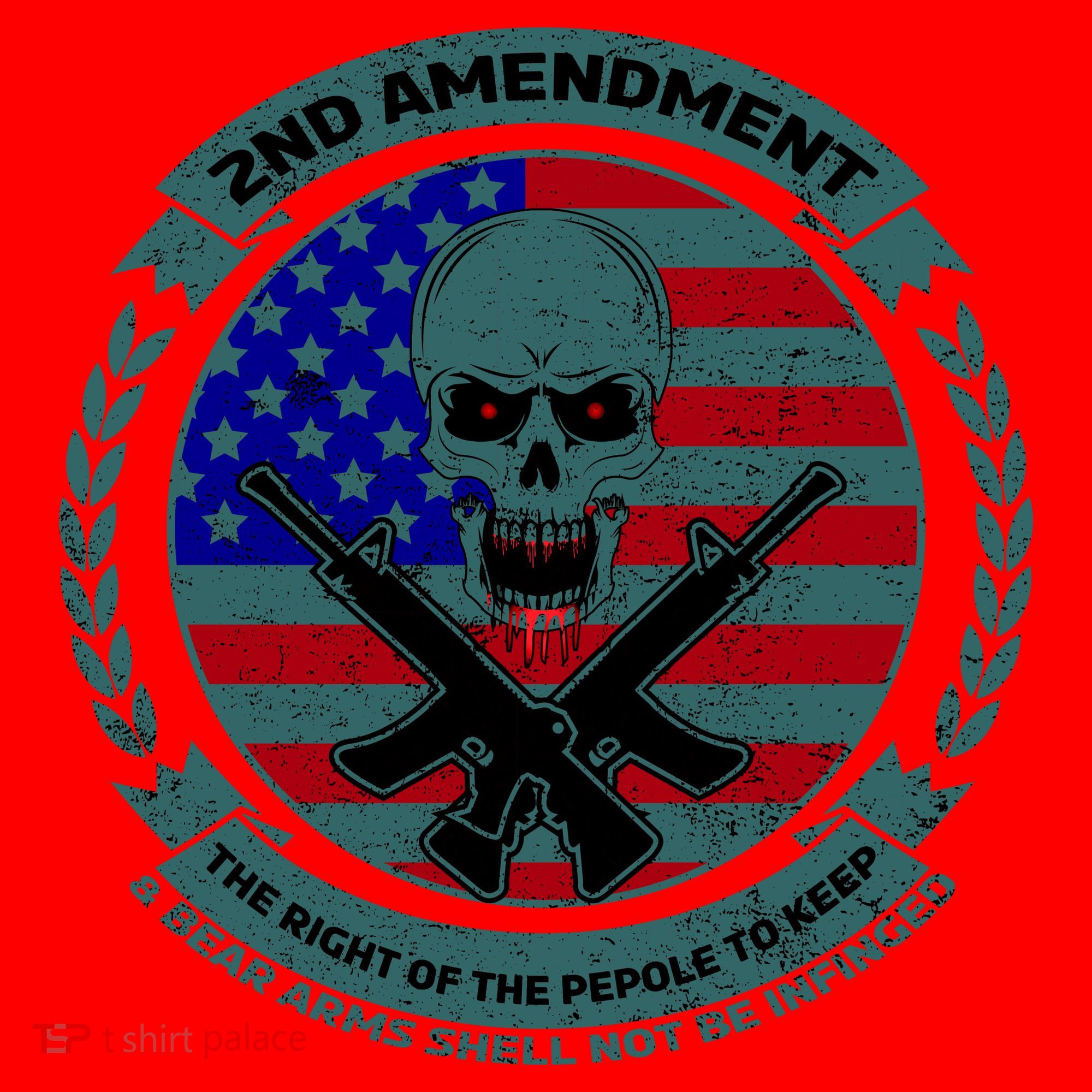 2nd Amendment The Right For The People To Keep Santa Hat