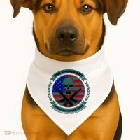 2nd Amendment The Right For The People To Keep USA-Made Doggie Bandana thumb 1