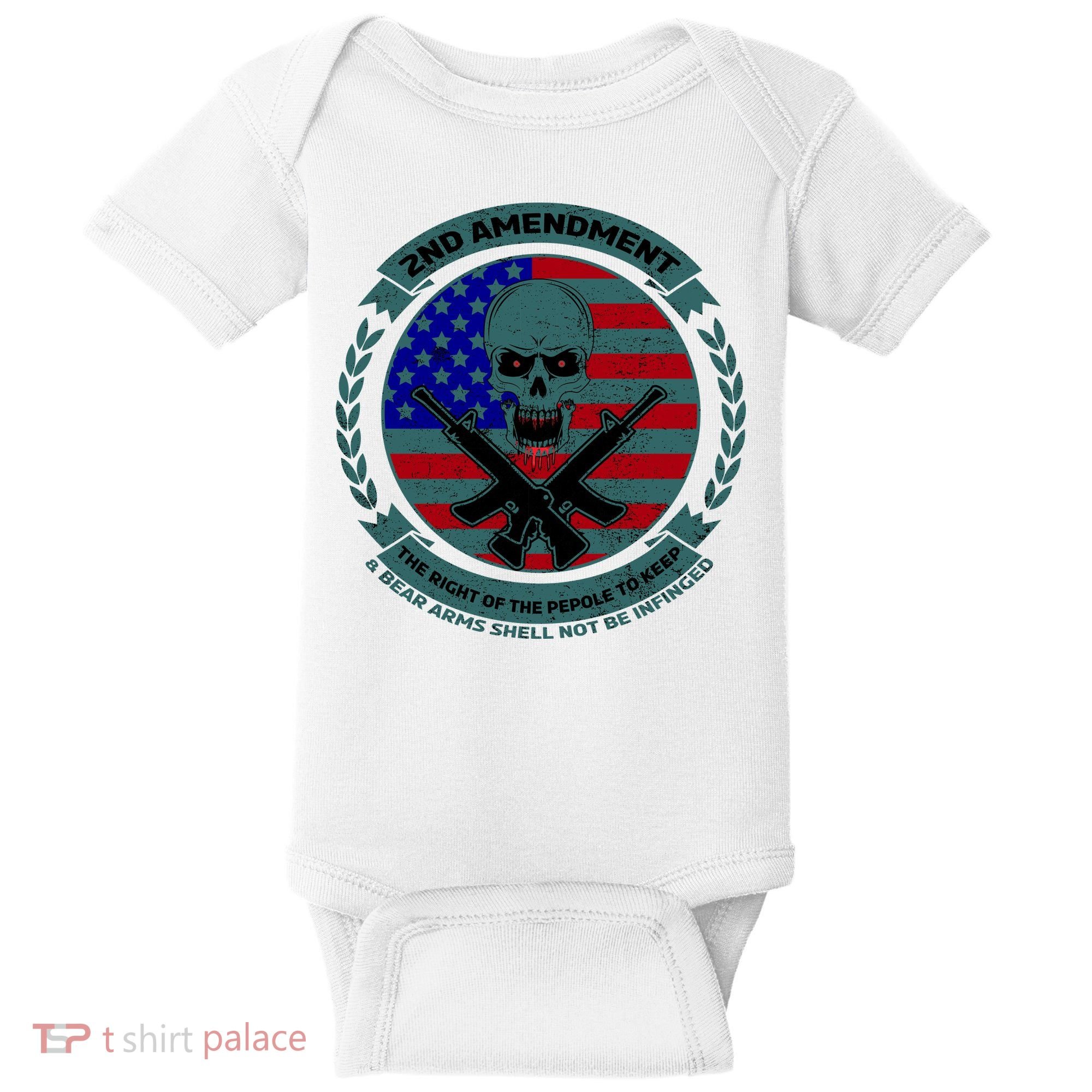 2nd Amendment The Right For The People To Keep Baby Bodysuit