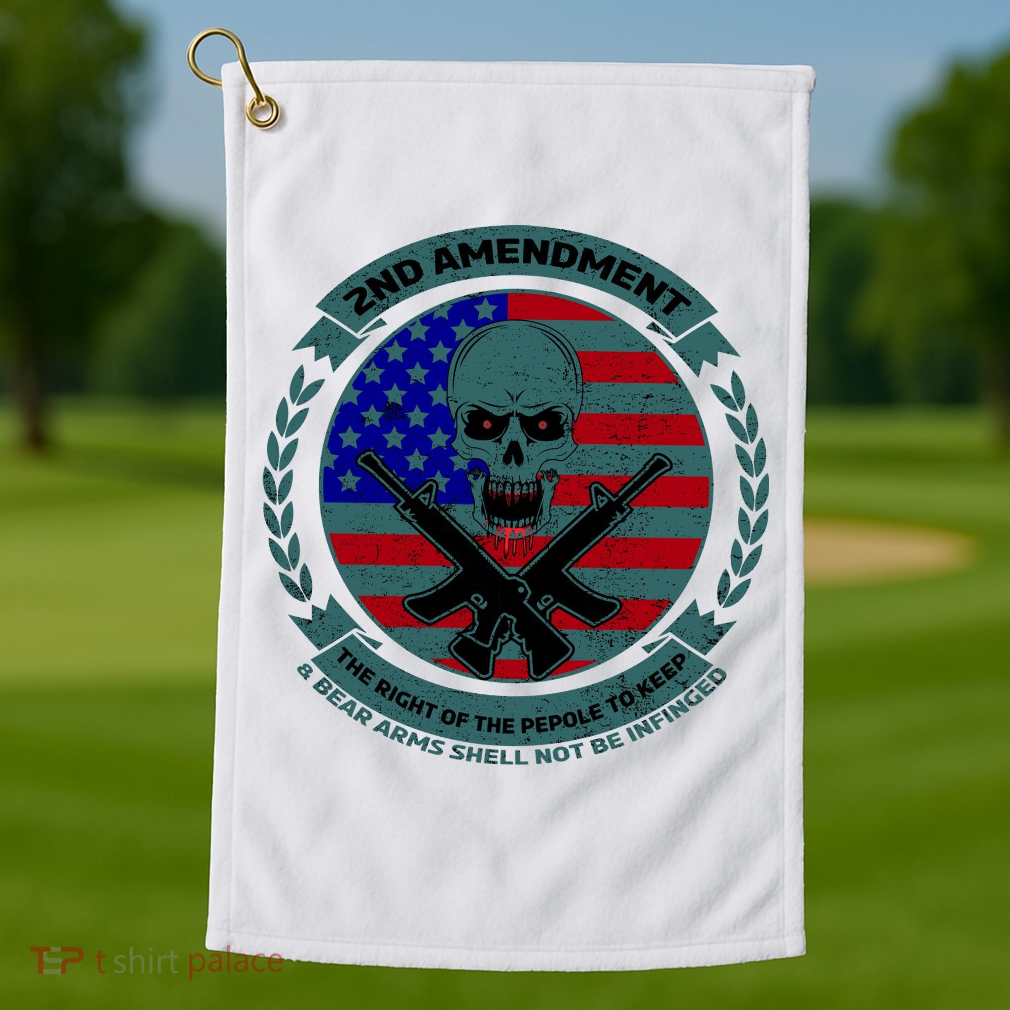 2nd Amendment The Right For The People To Keep Golf Towel