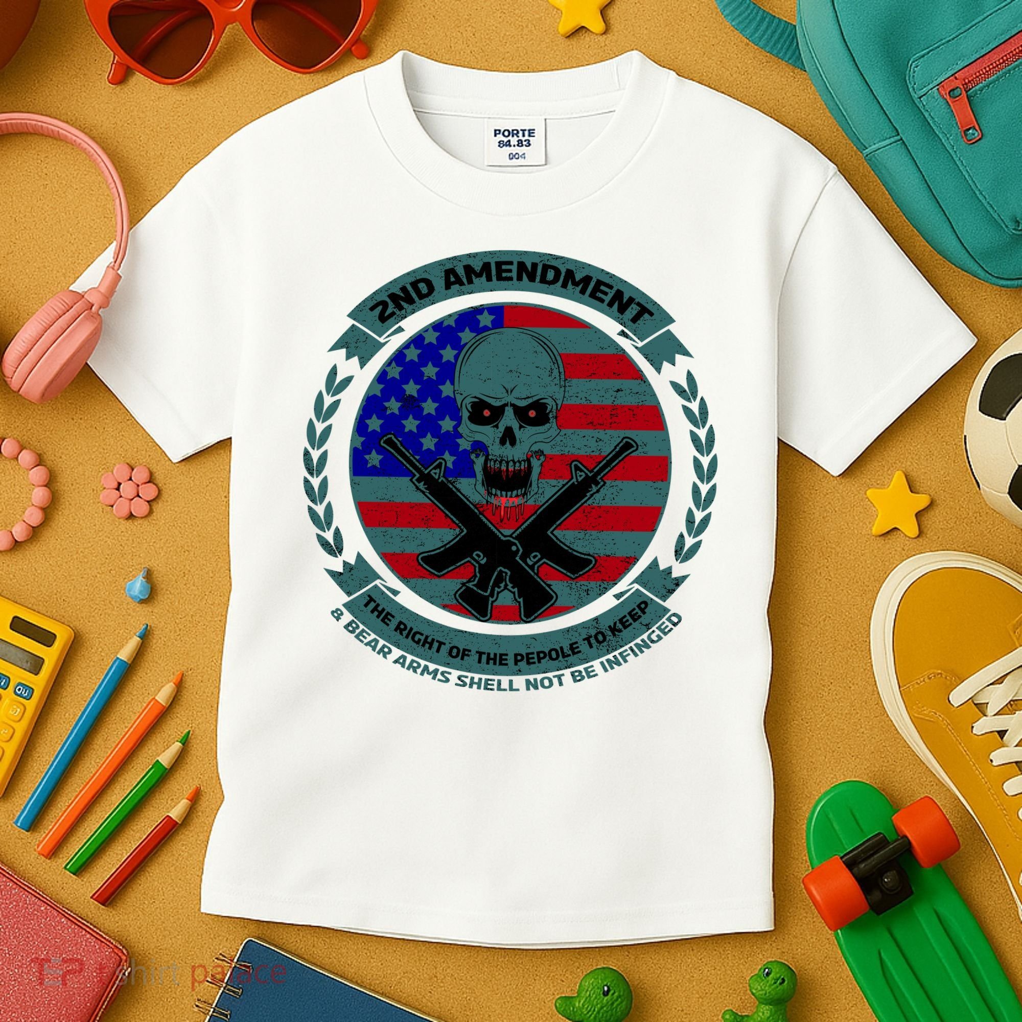 2nd Amendment The Right For The People To Keep Kids T-Shirt