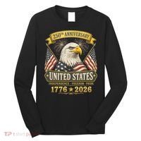 250th Anniversary USA 250 Years Independence Freedom Pride Long Sleeve Shirt thumb 0