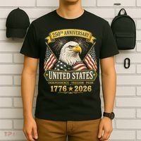 250th Anniversary USA 250 Years Independence Freedom Pride T-Shirt thumb 6