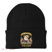 250th Anniversary USA 250 Years Independence Freedom Pride Beanie thumb 0