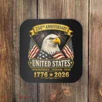 250th Anniversary USA 250 Years Independence Freedom Pride Coaster thumb 0