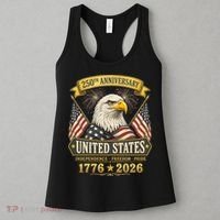 250th Anniversary USA 250 Years Independence Freedom Pride Women's Tank Top thumb 3