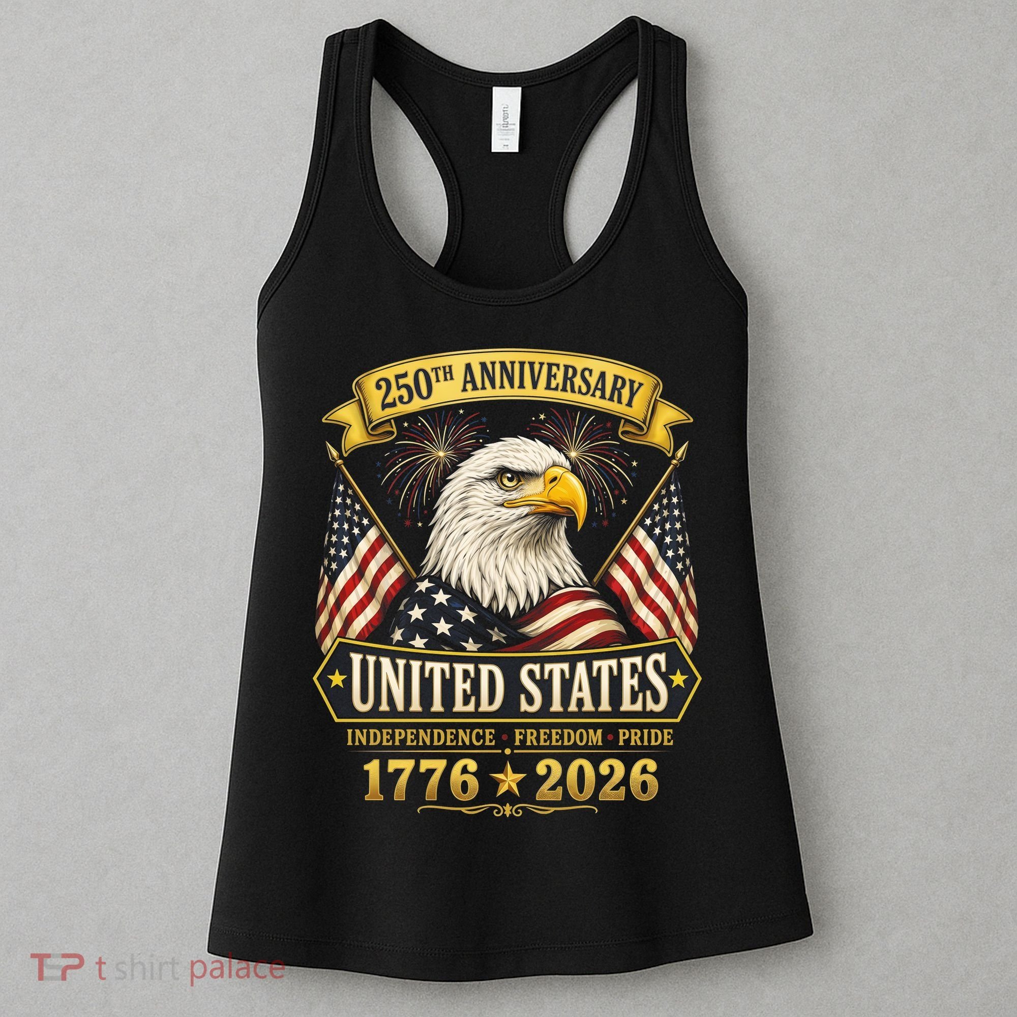250th Anniversary USA 250 Years Independence Freedom Pride Women's Tank Top