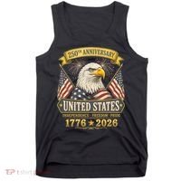 250th Anniversary USA 250 Years Independence Freedom Pride Tank Top thumb 0