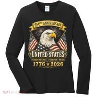 250th Anniversary USA 250 Years Independence Freedom Pride Women's Long Sleeve Shirt thumb 0