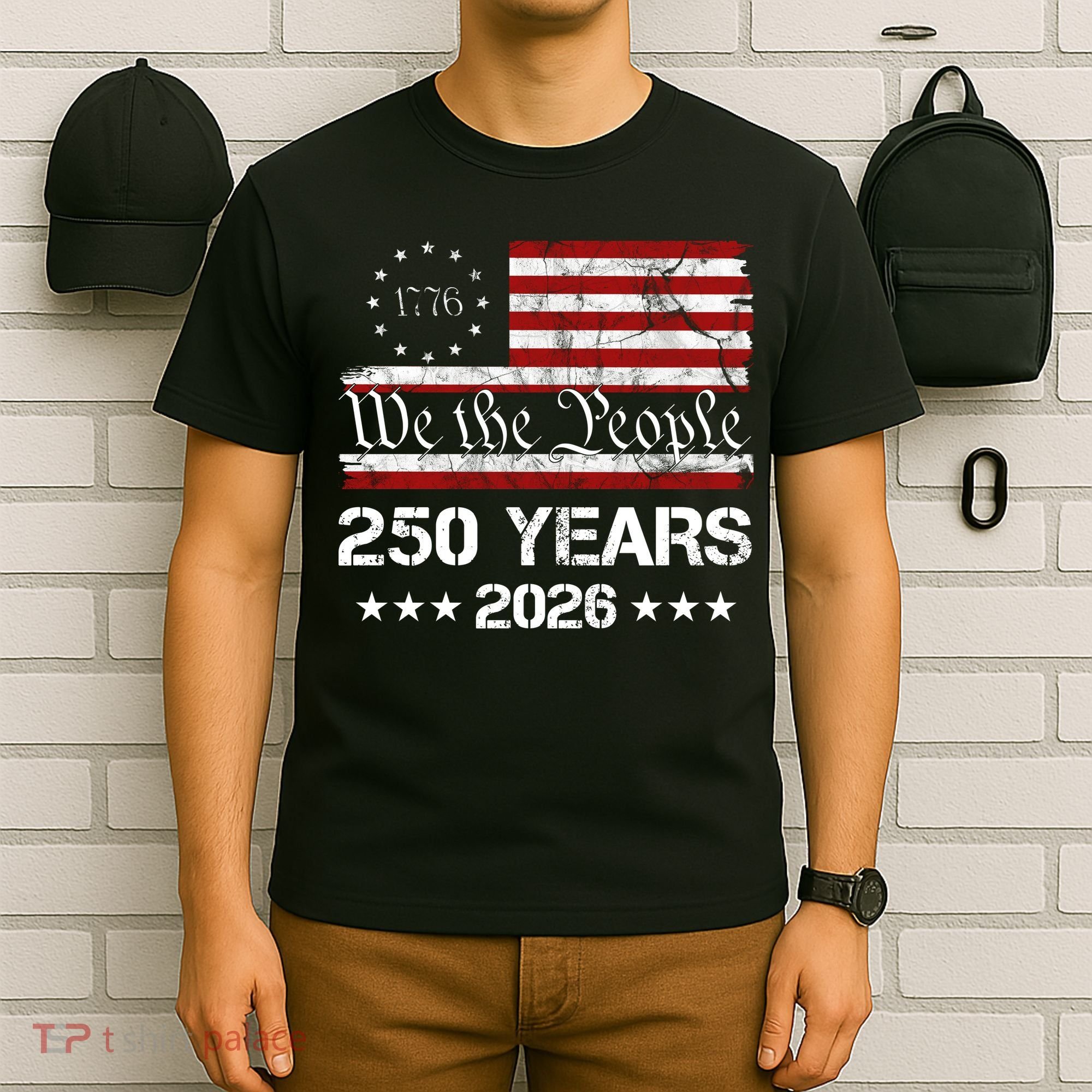 250th America USA 250 Years We The People T-Shirt