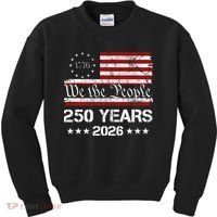 250th America USA 250 Years We The People Kids Sweatshirt thumb 0