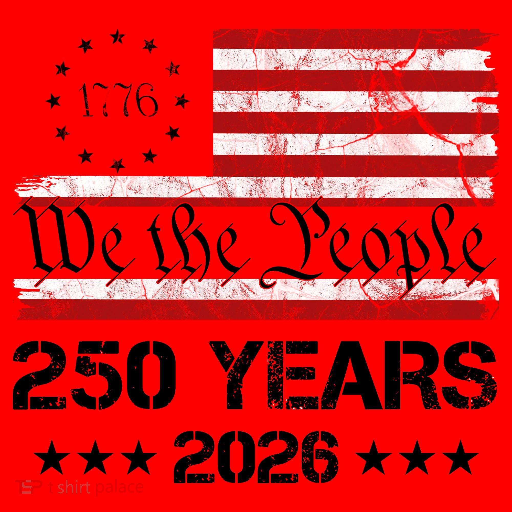 250th America USA 250 Years We The People Santa Hat