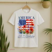 250th Anniversary USA 4th Of July America 250 Years T-Shirt thumb 2