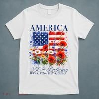 250th Anniversary USA 4th Of July America 250 Years T-Shirt thumb 5