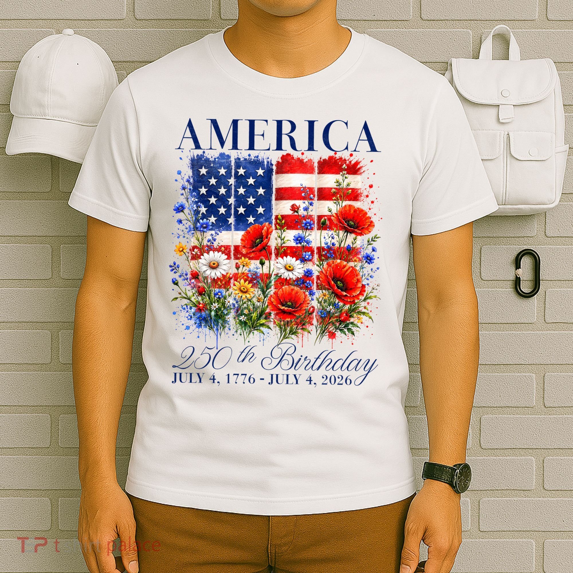 250th Anniversary USA 4th Of July America 250 Years T-Shirt