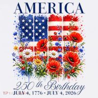 250th Anniversary USA 4th Of July America 250 Years T-Shirt thumb 7