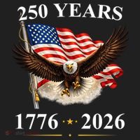 250th Anniversary USA Patriotic Eagle 1776-2026 Women's Sweatshirt thumb 2