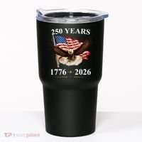 250th Anniversary USA Patriotic Eagle 1776-2026 Tumbler thumb 0