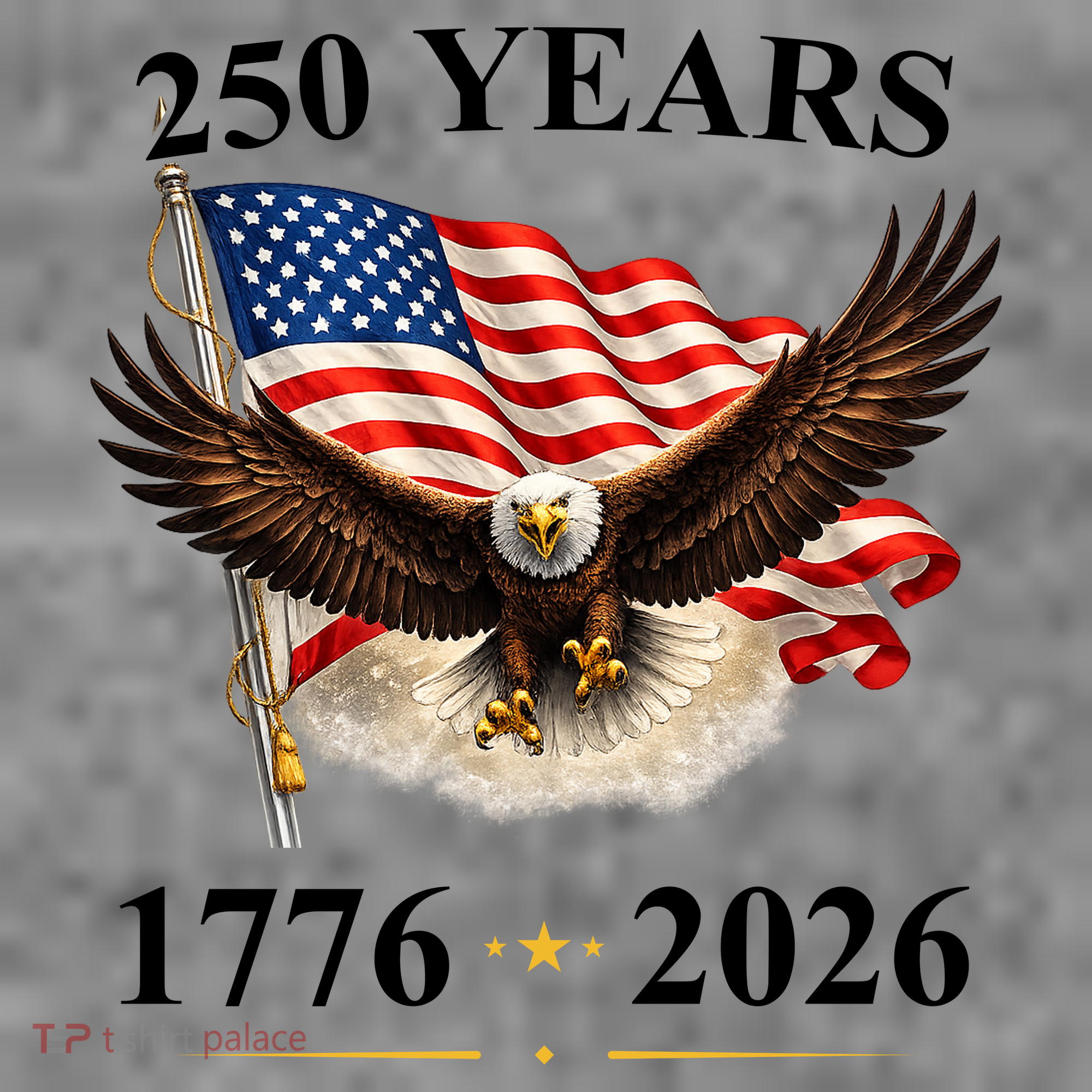 250th Anniversary USA Patriotic Eagle 1776-2026 Women's Hoodie