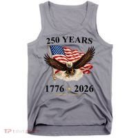 250th Anniversary USA Patriotic Eagle 1776-2026 Tank Top thumb 0