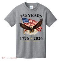 250th Anniversary USA Patriotic Eagle 1776-2026 Kids T-Shirt thumb 0