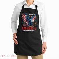 250 Anniversary USA Eagle 1776-2026 American Patriotic Apron thumb 2