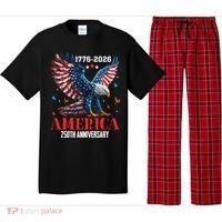 250 Anniversary USA Eagle 1776-2026 American Patriotic Pajama Set thumb 0