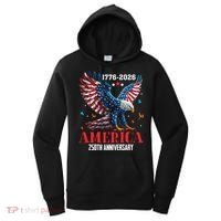 250 Anniversary USA Eagle 1776-2026 American Patriotic Women's Hoodie thumb 0