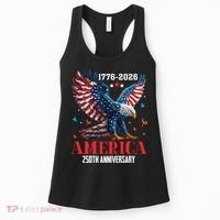 250 Anniversary USA Eagle 1776-2026 American Patriotic Women's Tank Top thumb 0