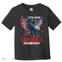 250 Anniversary USA Eagle 1776-2026 American Patriotic Toddler T-Shirt thumb 0