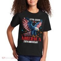 250 Anniversary USA Eagle 1776-2026 American Patriotic Kids T-Shirt thumb 2
