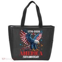 250 Anniversary USA Eagle 1776-2026 American Patriotic Tote Bag thumb 0