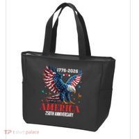 250 Anniversary USA Eagle 1776-2026 American Patriotic Tote Bag thumb 3