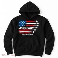 250th Anniversary USA Patriotic 250 Years American Hoodie thumb 0