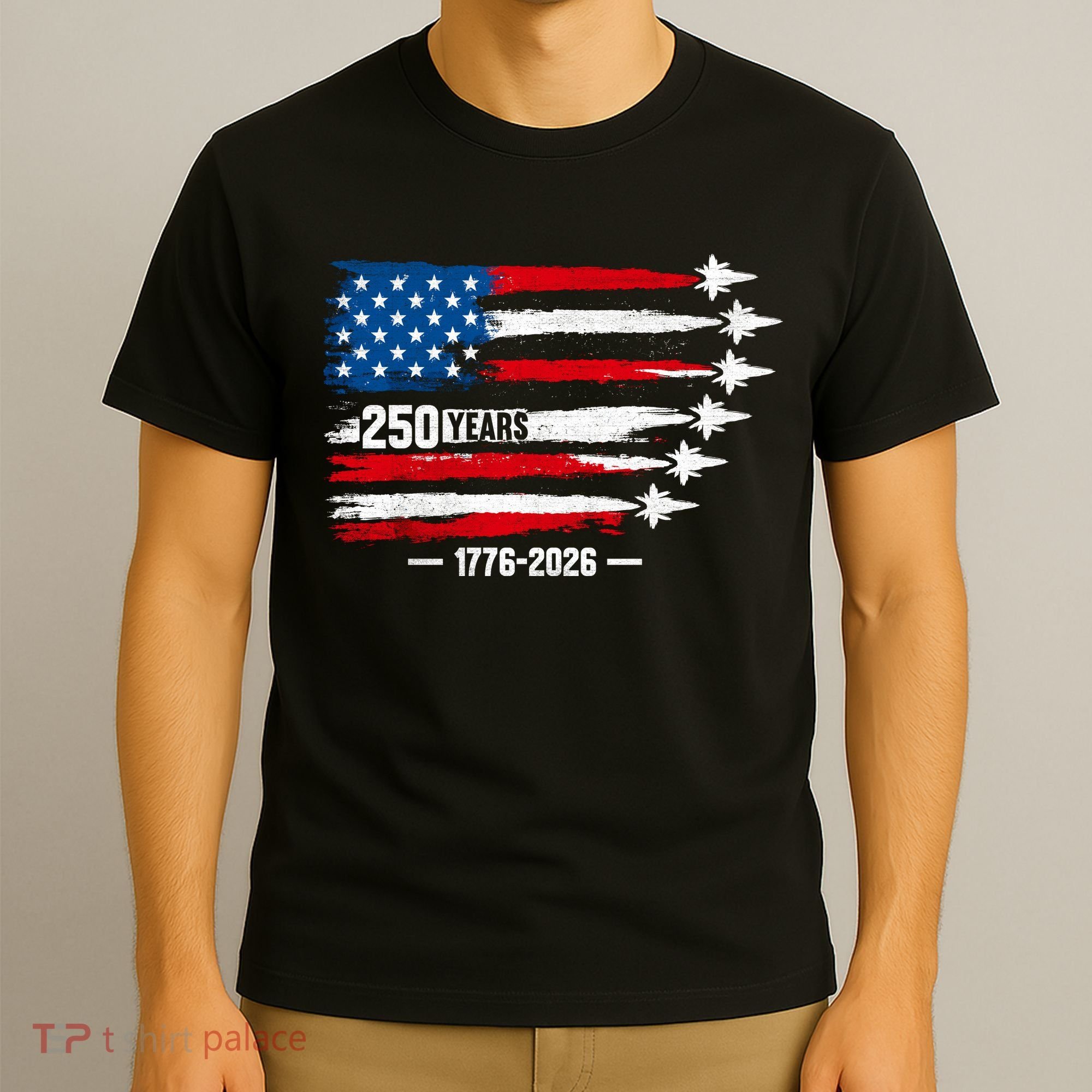250th Anniversary USA Patriotic 250 Years American T-Shirt