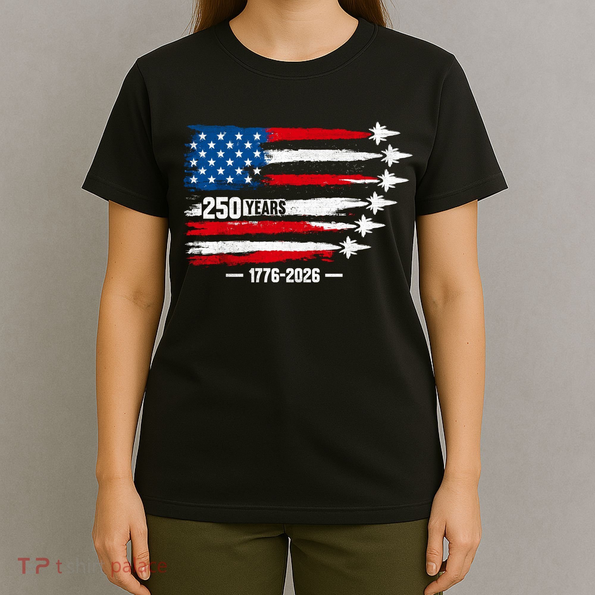 250th Anniversary USA Patriotic 250 Years American T-Shirt