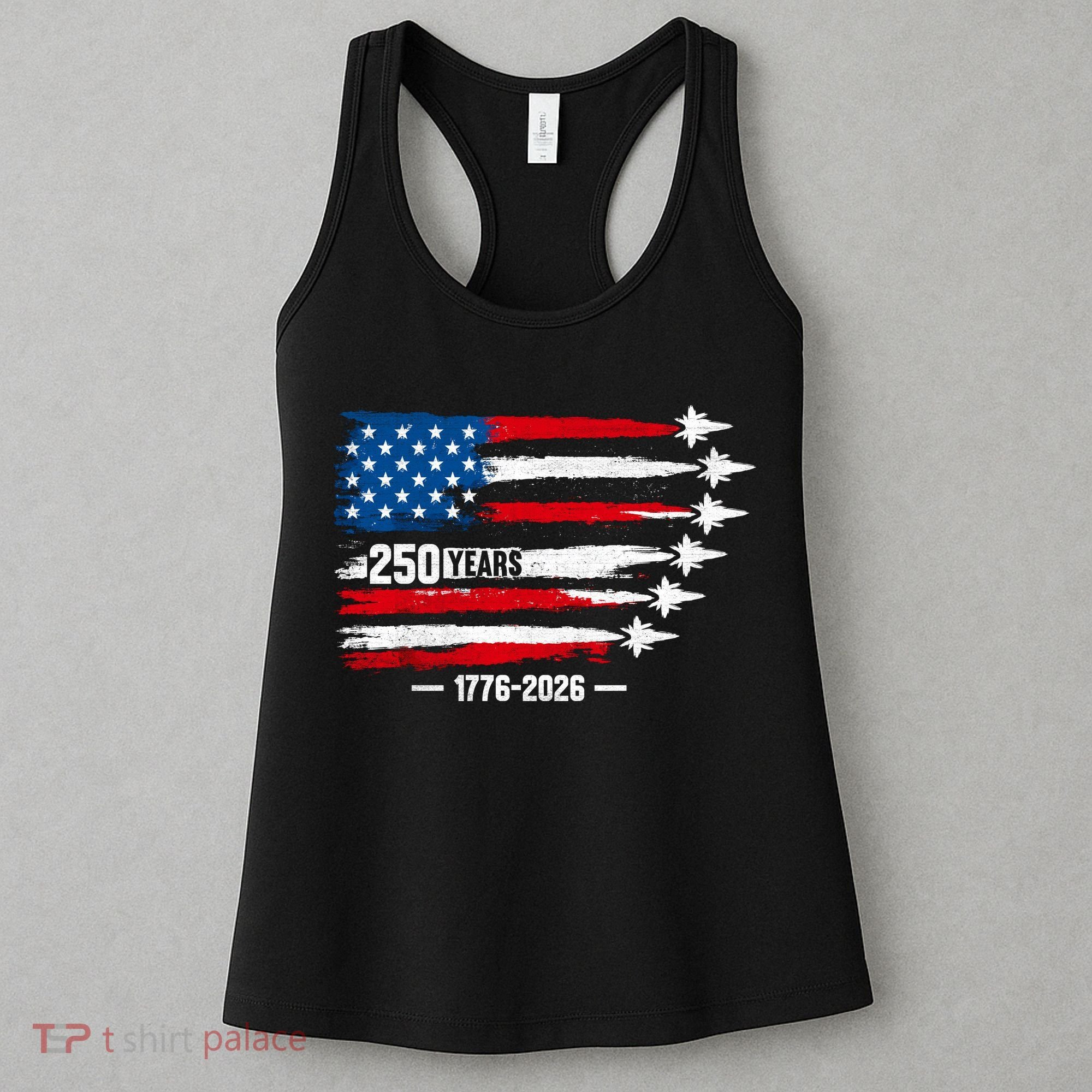 250th Anniversary USA Patriotic 250 Years American Women's Tank Top