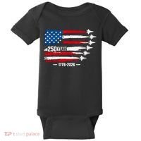 250th Anniversary USA Patriotic 250 Years American Baby Bodysuit thumb 0