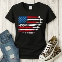 250th Anniversary USA Patriotic 250 Years American Women's T-Shirt thumb 3
