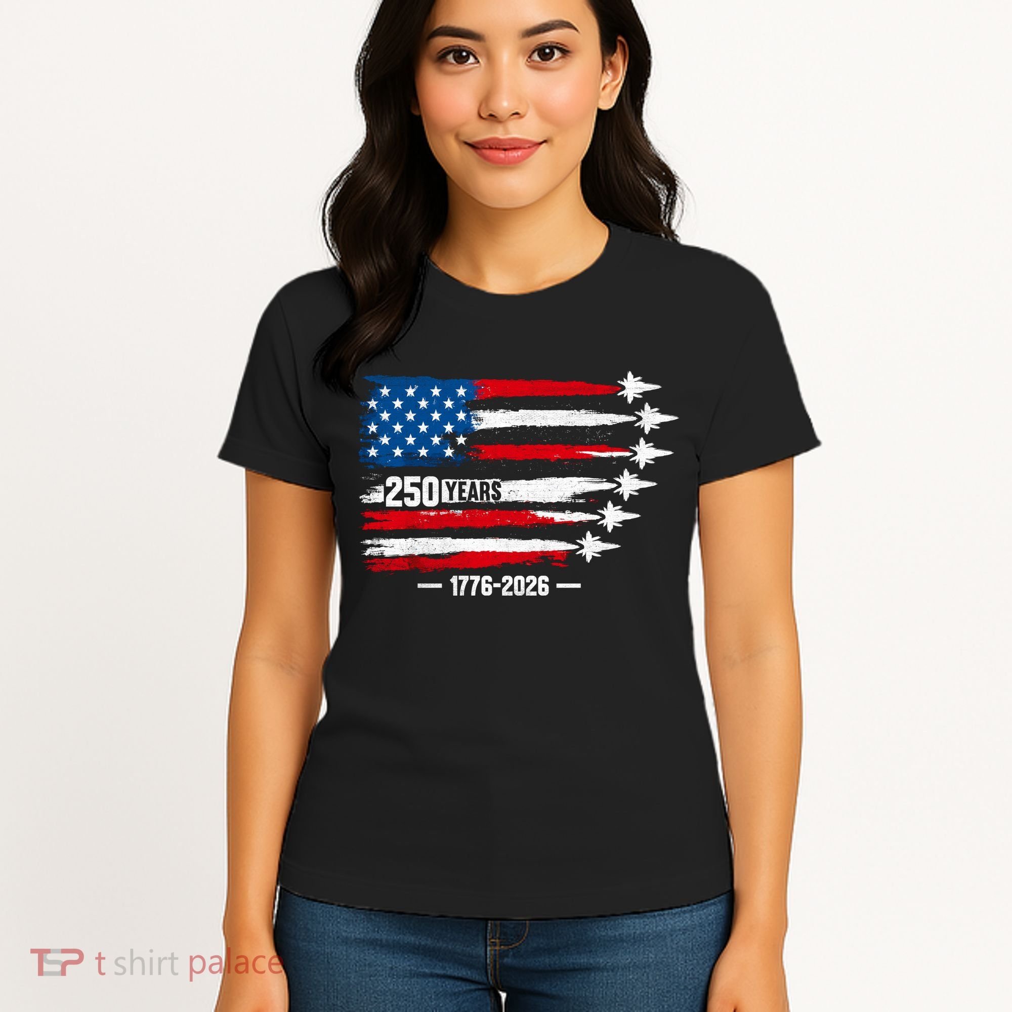 250th Anniversary USA Patriotic 250 Years American Women's T-Shirt