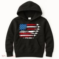 250th Anniversary USA Patriotic 250 Years American Kids Hoodie thumb 0