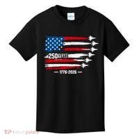 250th Anniversary USA Patriotic 250 Years American Kids T-Shirt thumb 0