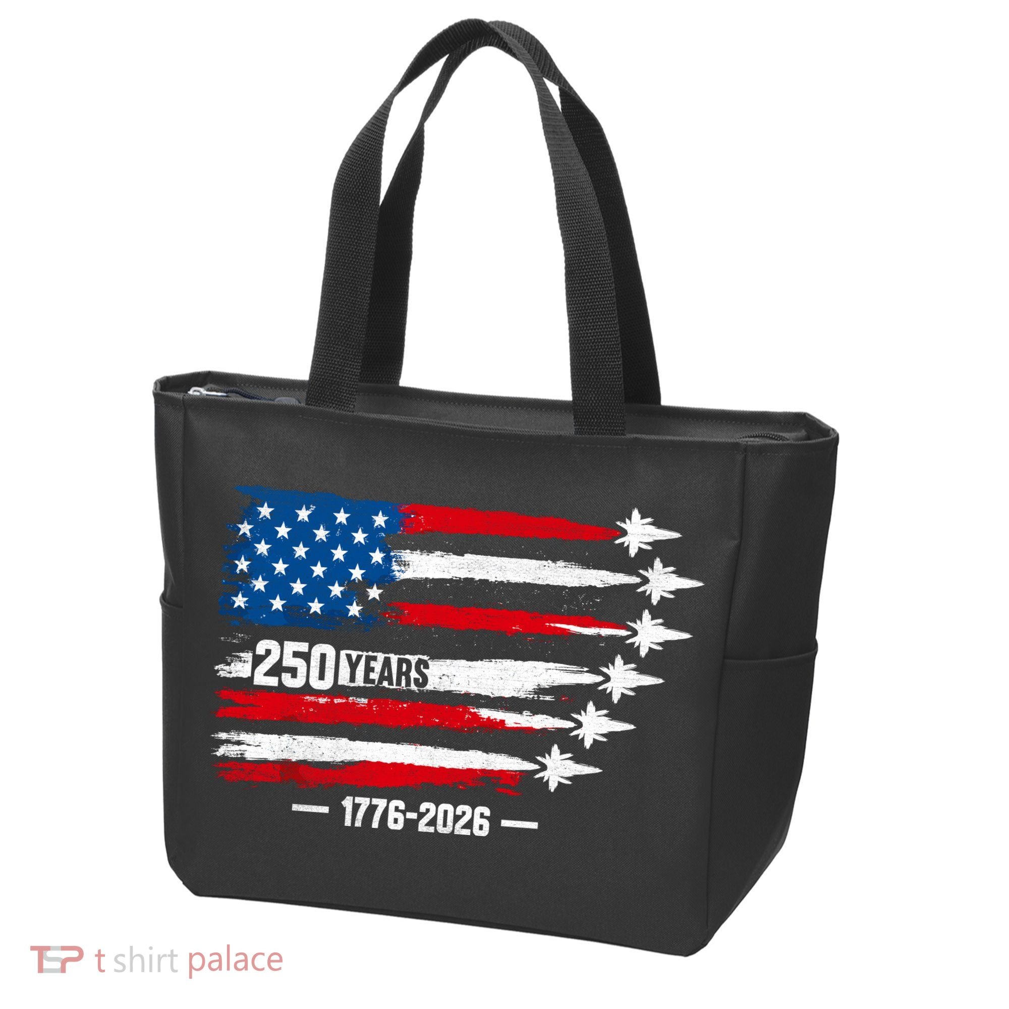 250th Anniversary USA Patriotic 250 Years American Tote Bag