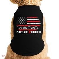 250 Anniversary Years Of Freedom USA Doggie Tank thumb 0