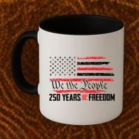 250 Anniversary Years Of Freedom USA Coffee Mug thumb 2