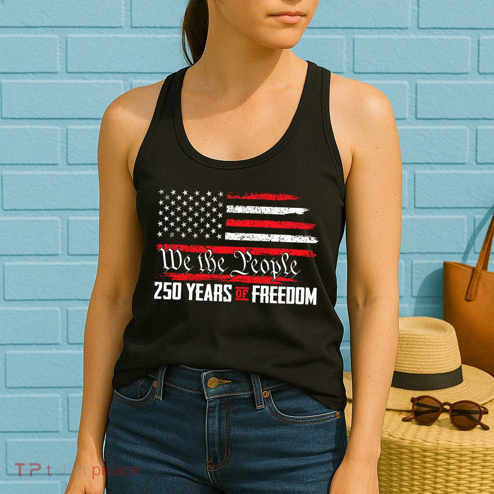 250 Anniversary Years Of Freedom USA Women's Tank Top