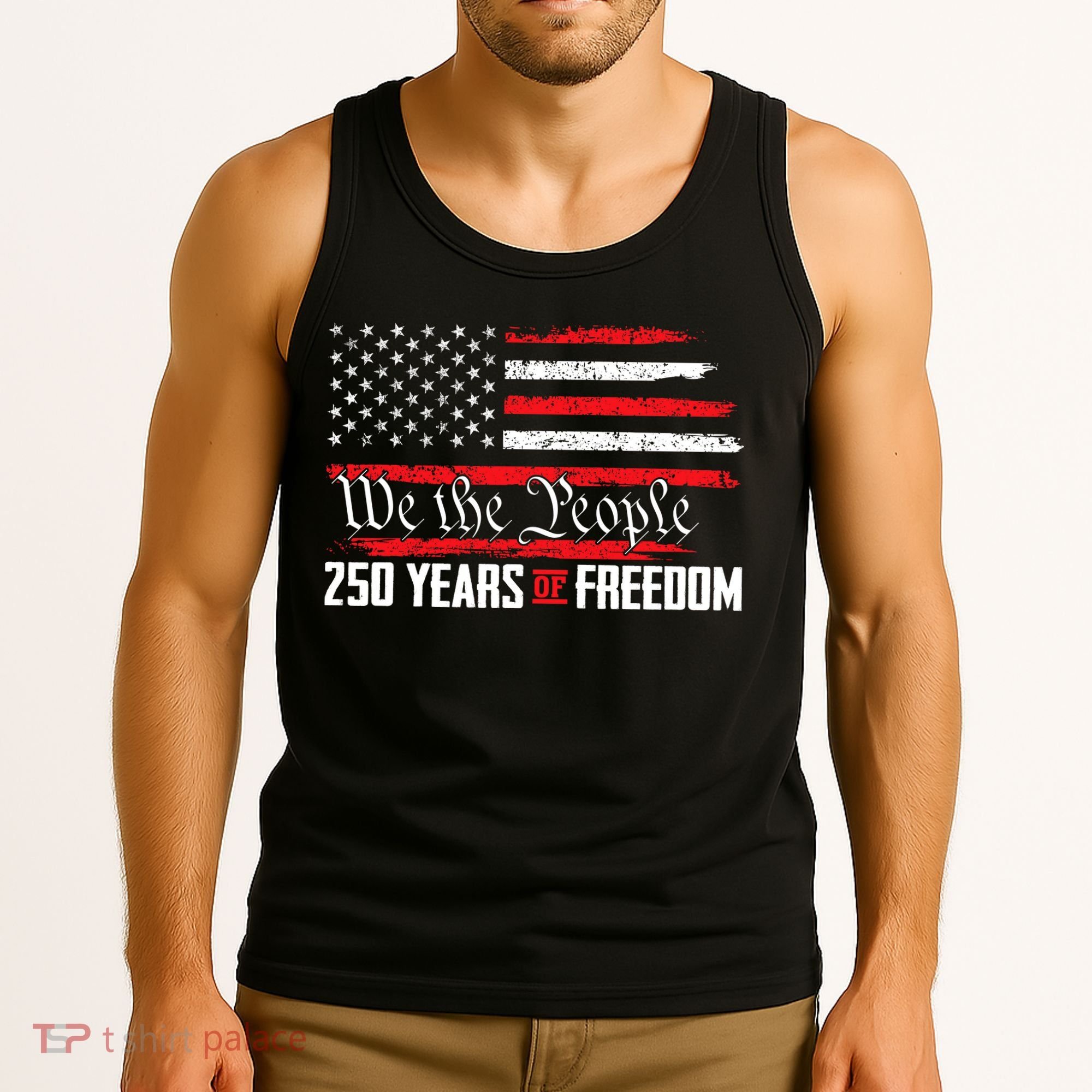 250 Anniversary Years Of Freedom USA Tank Top