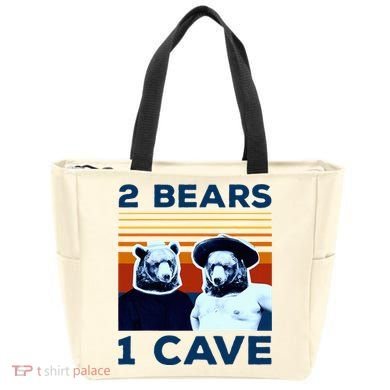 2 Bears 1 Cave Tote Bag