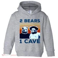 2 Bears 1 Cave Toddler Hoodie thumb 0