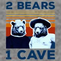2 Bears 1 Cave Toddler Hoodie thumb 2